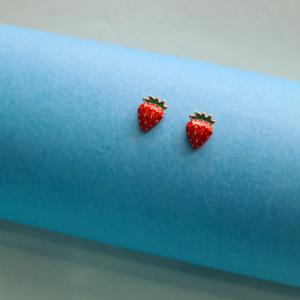 Strawberry earring