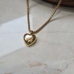 Golden Heart Necklace