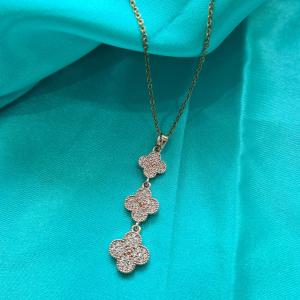 Diamond Clover Necklace