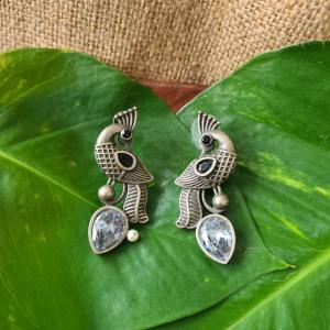 Navrang German Silver Earring_19
