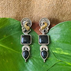 Navrang German Silver Earring_17