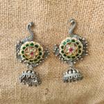 Navrang German Silver Earring_13