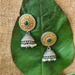 Navrang German Silver Earring_11