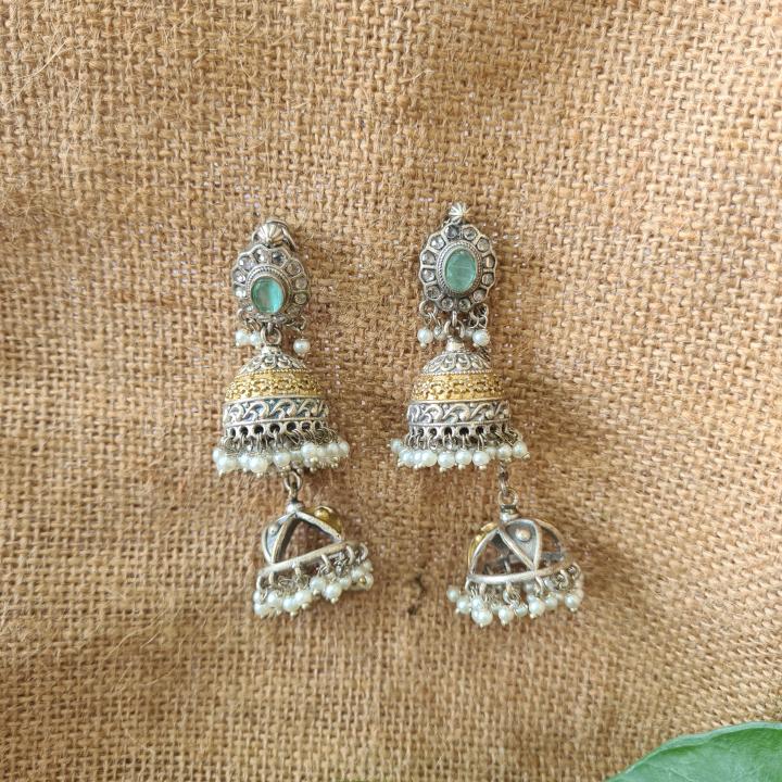 Navrang German Silver Earring_10
