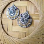 Simple And Elegant German Silver Studs