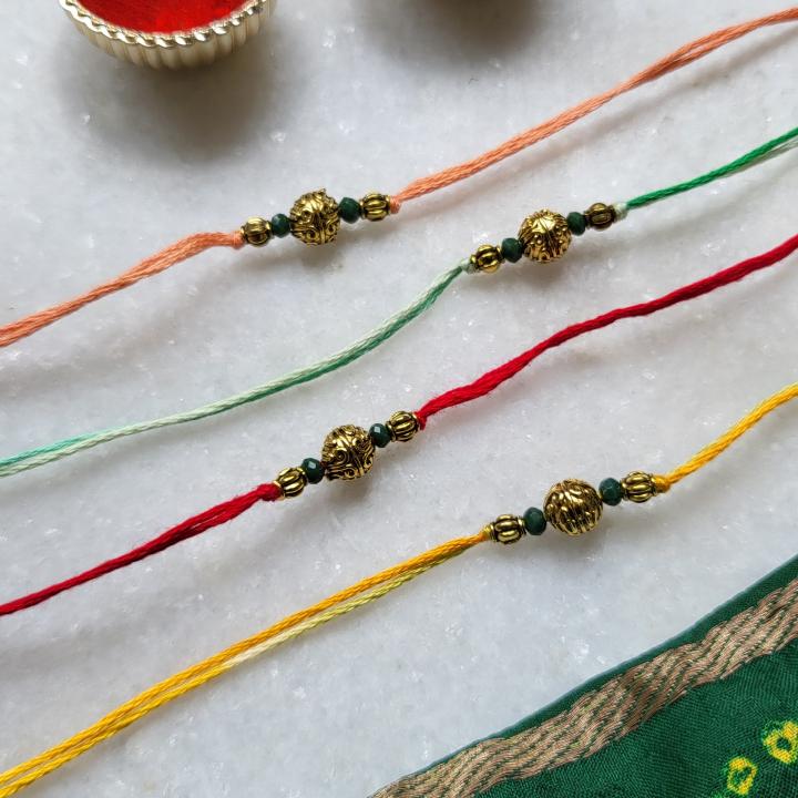 Yellow Simple Rakhi