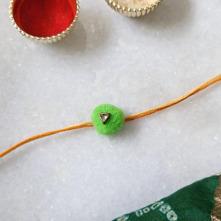 Green Gota Rakhi