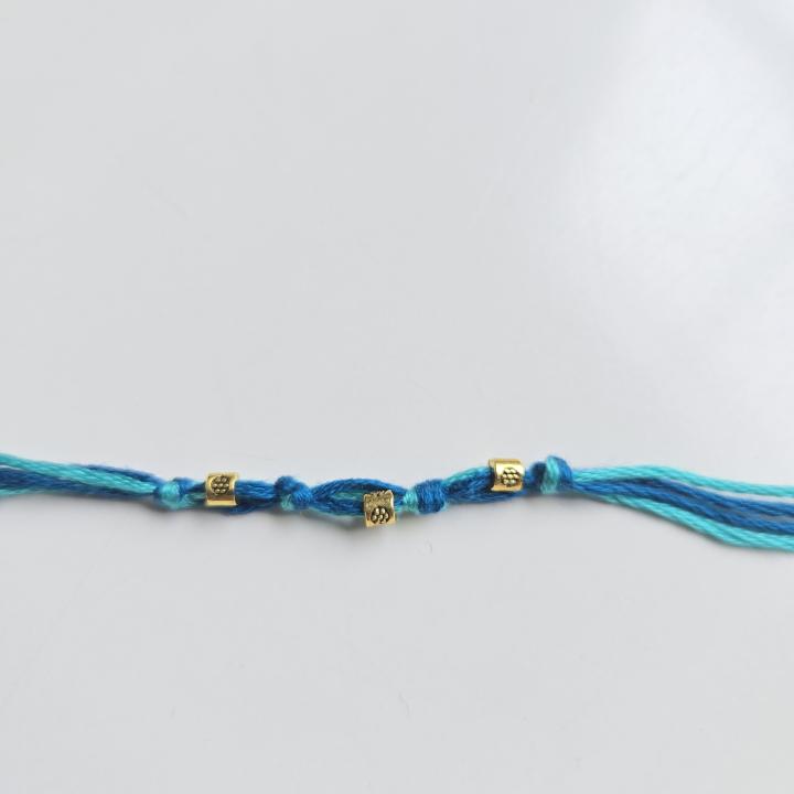 Delicate Blue Rakhi