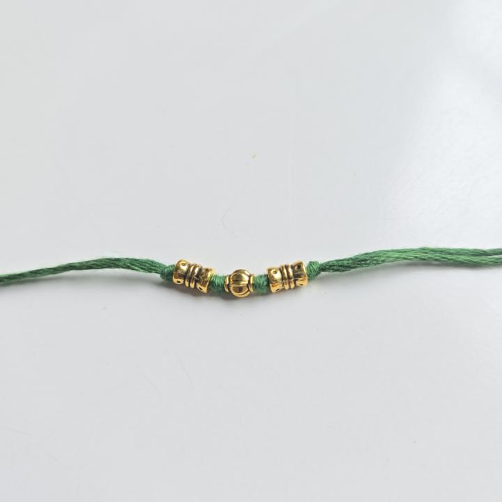 Delicate Green Rakhi