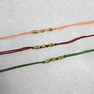 Delicate Maroon Rakhi