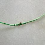 Minimal Green Rakhi