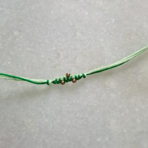Minimal Green Rakhi