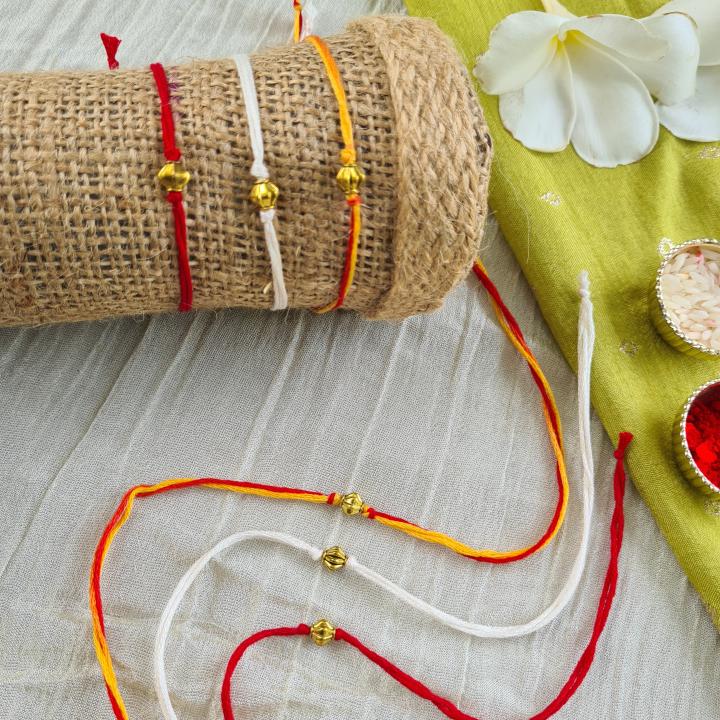 Minimal Red Rakhi