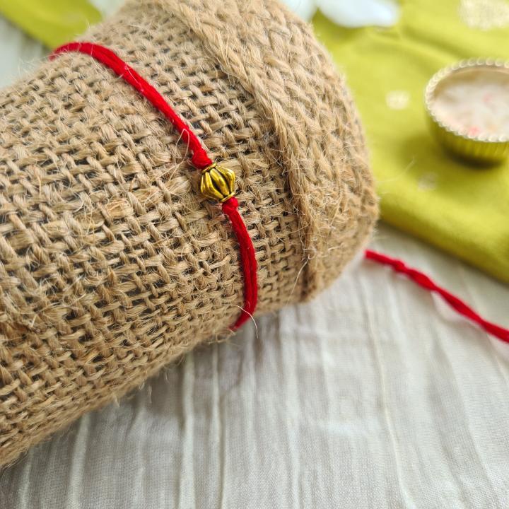 Minimal Red Rakhi