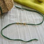 Delicate Green Rakhi