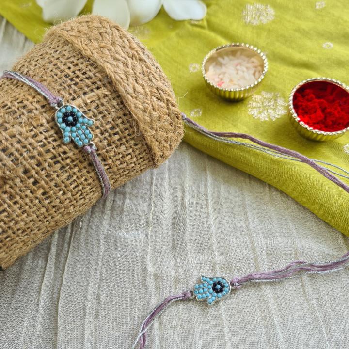 Simple Evil Eye Rakhi 1