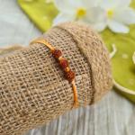 Orange 3 Rudhraksh Rakhi
