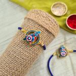 Caption America Spinner Rakhi
