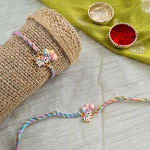 Unicorn Multicolour Rakhi.