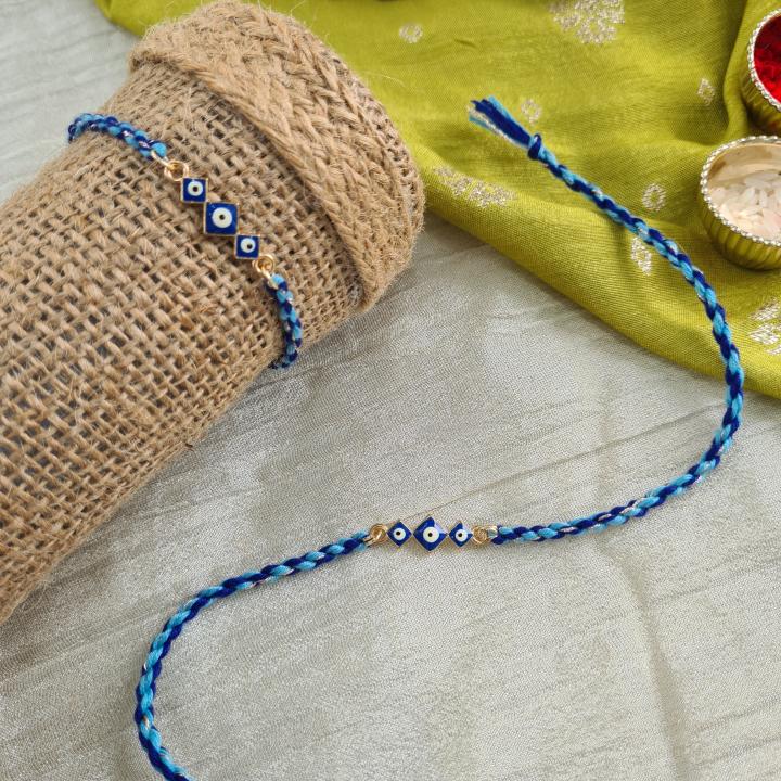 Simple Evil Eye Rakhi 2