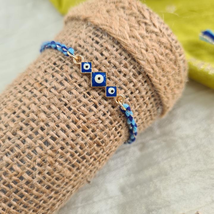 Simple Evil Eye Rakhi 2